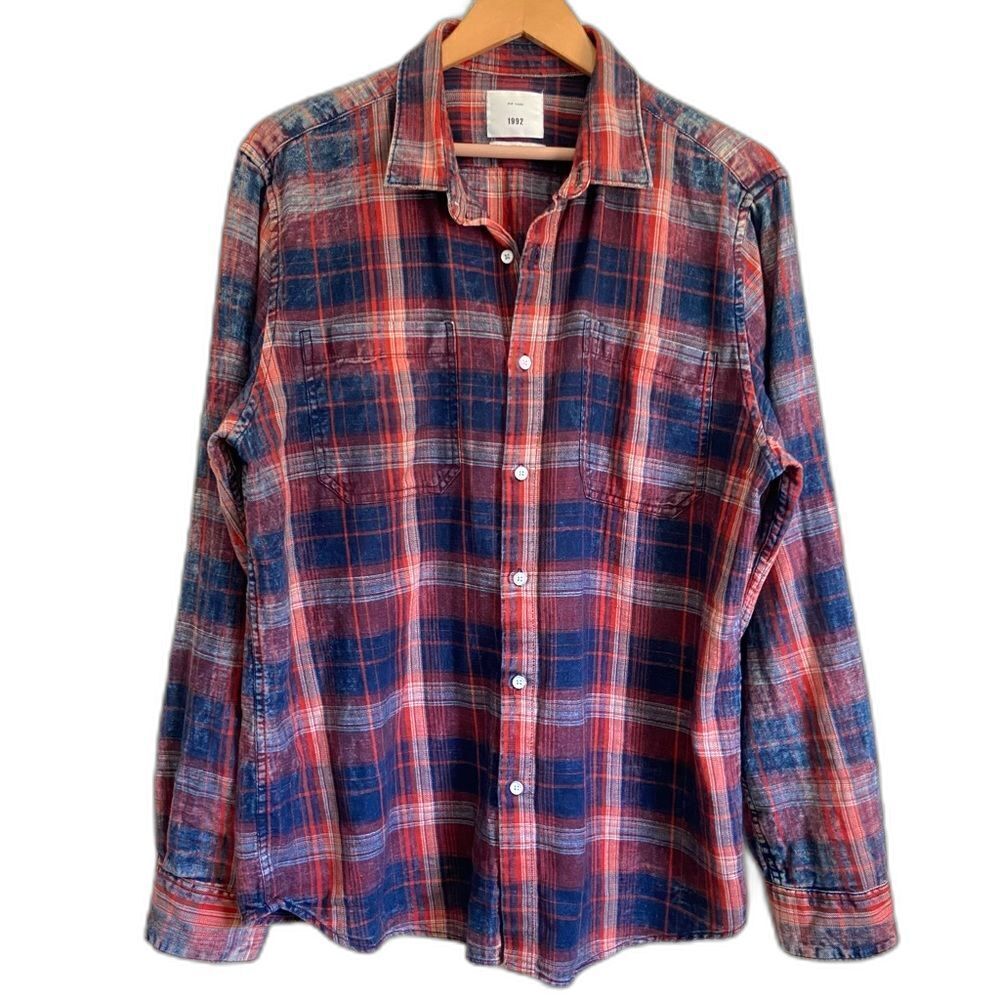Zip Code 1992 Long Sleeve Plaid Button Down Shirt